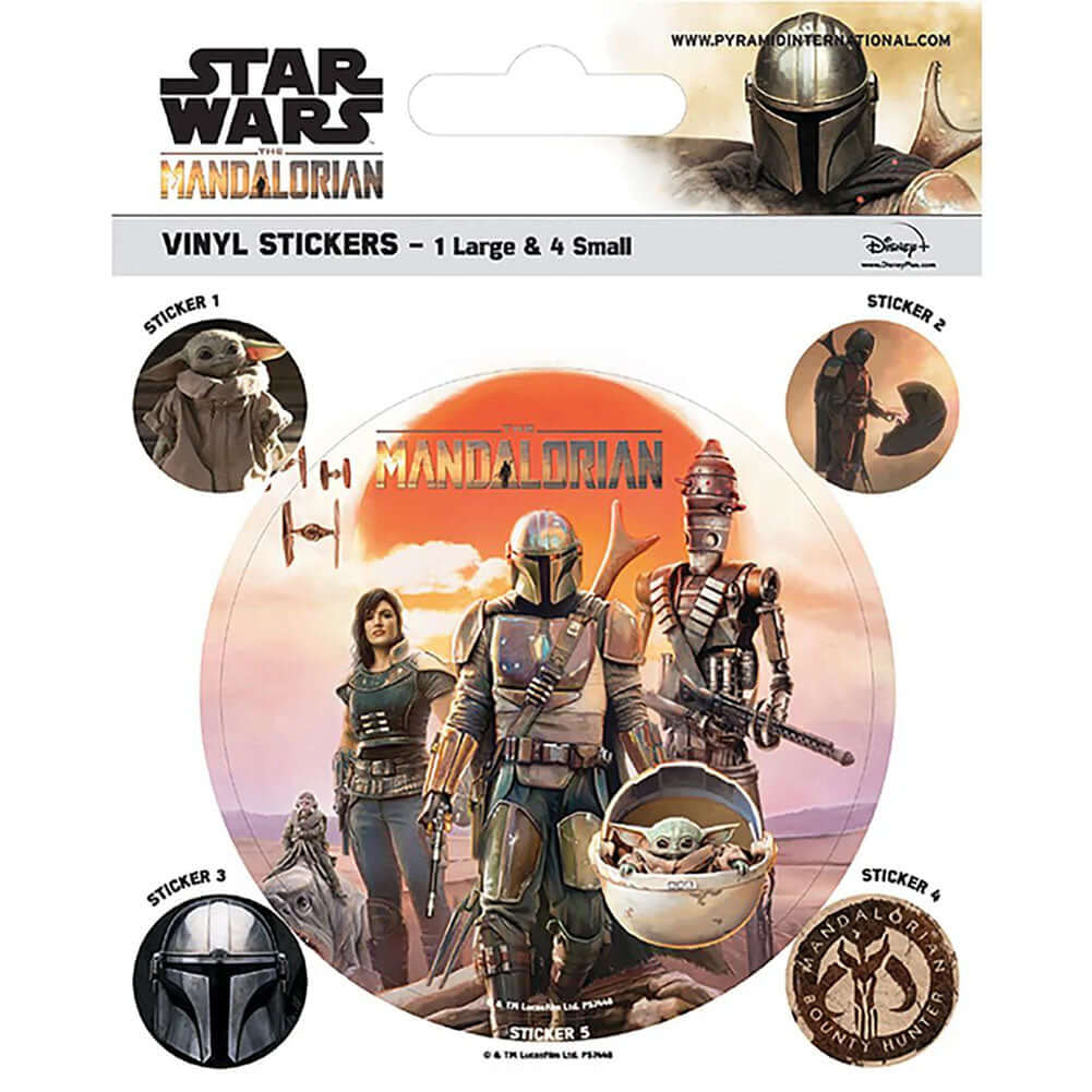 Star Wars: The Mandalorian Legacy Stickers LKT Sport Entertainment>TV Series>Star Wars: The Mandalorian Decorative Stickers