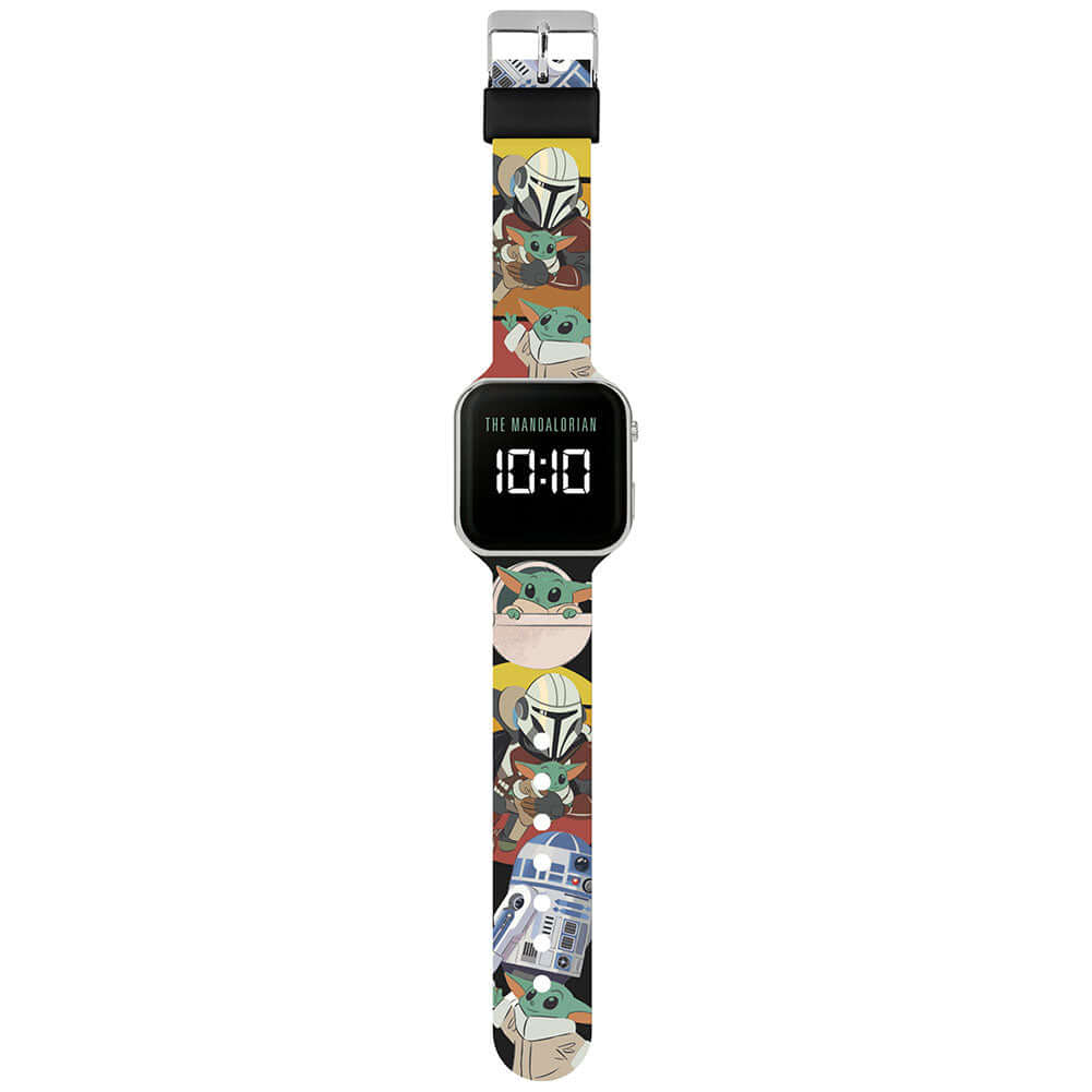 Star Wars: The Mandalorian Mando Junior LED-Uhr Zweitbild