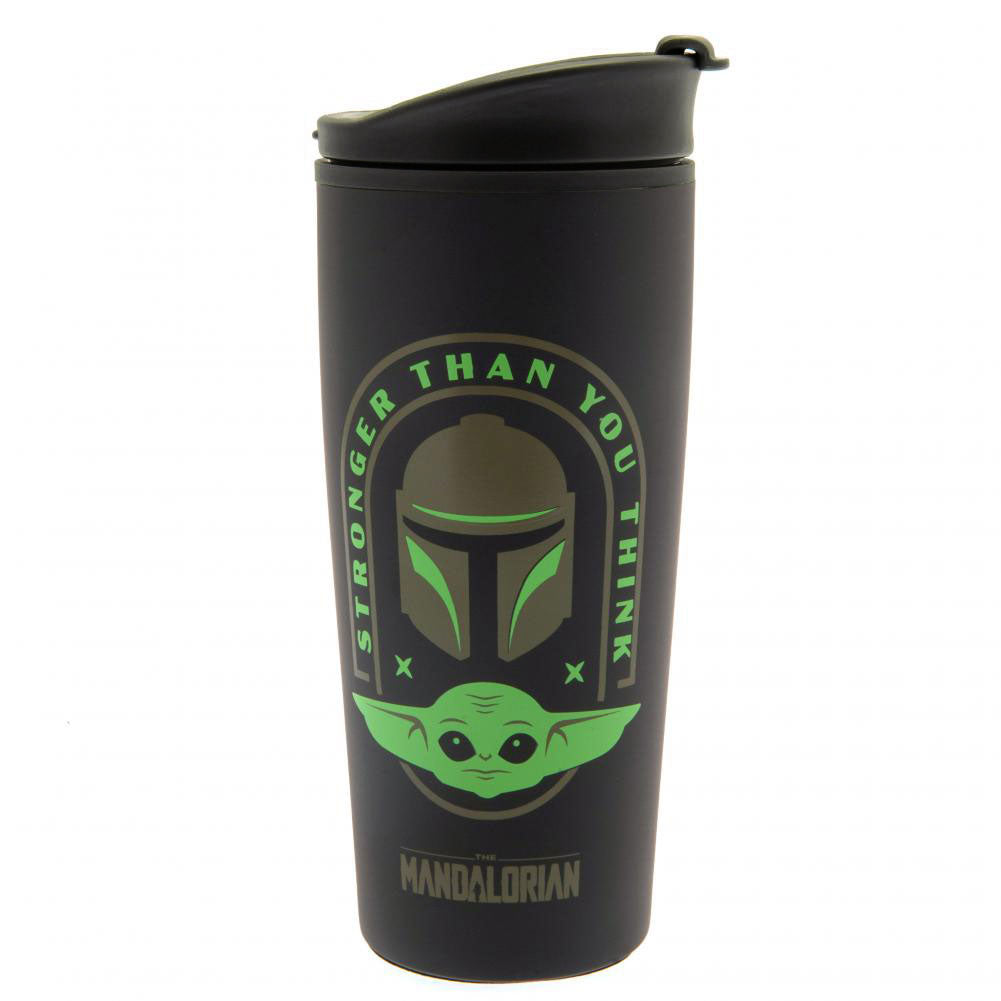 Star Wars: The Mandalorian Metal Travel Mug LKT Sport Entertainment>TV Series>Star Wars: The Mandalorian Travel Mugs