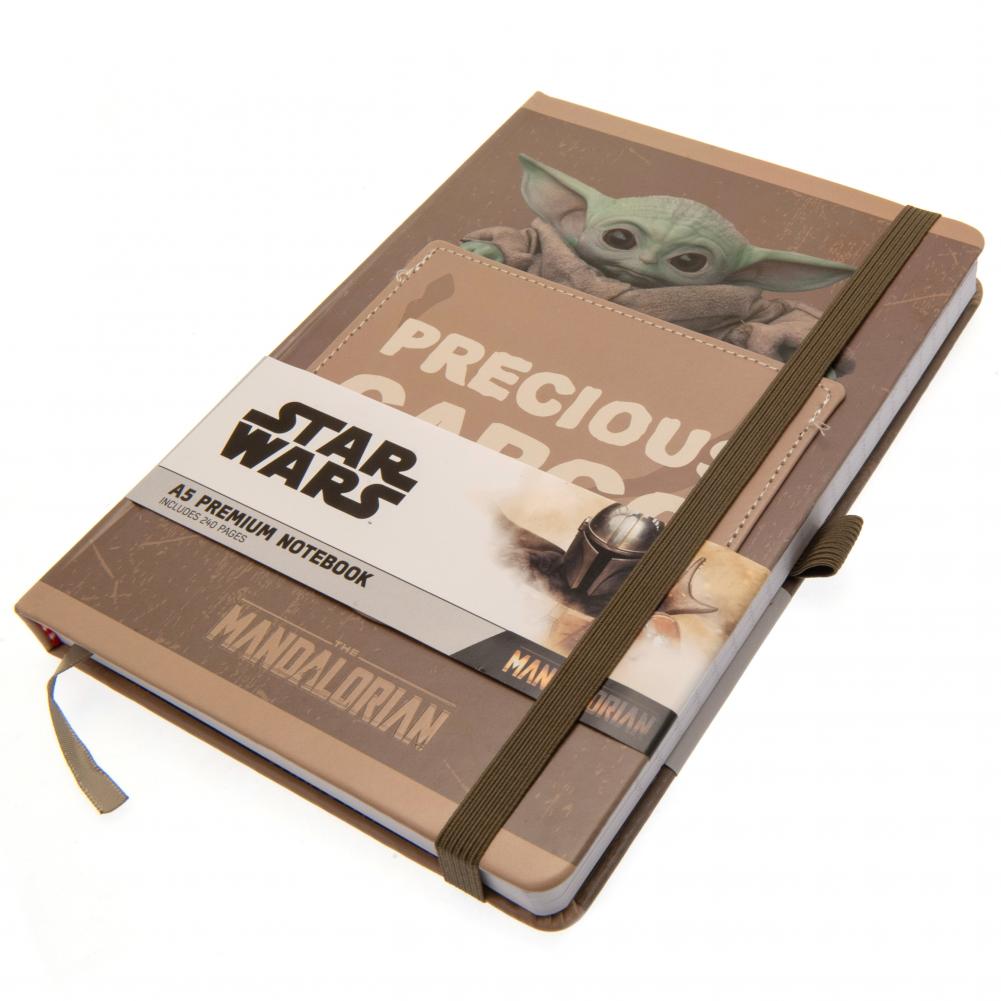 Star Wars: The Mandalorian Premium Notebook Precious Cargo LKT Sport Entertainment>TV Series>Star Wars: The Mandalorian Journals