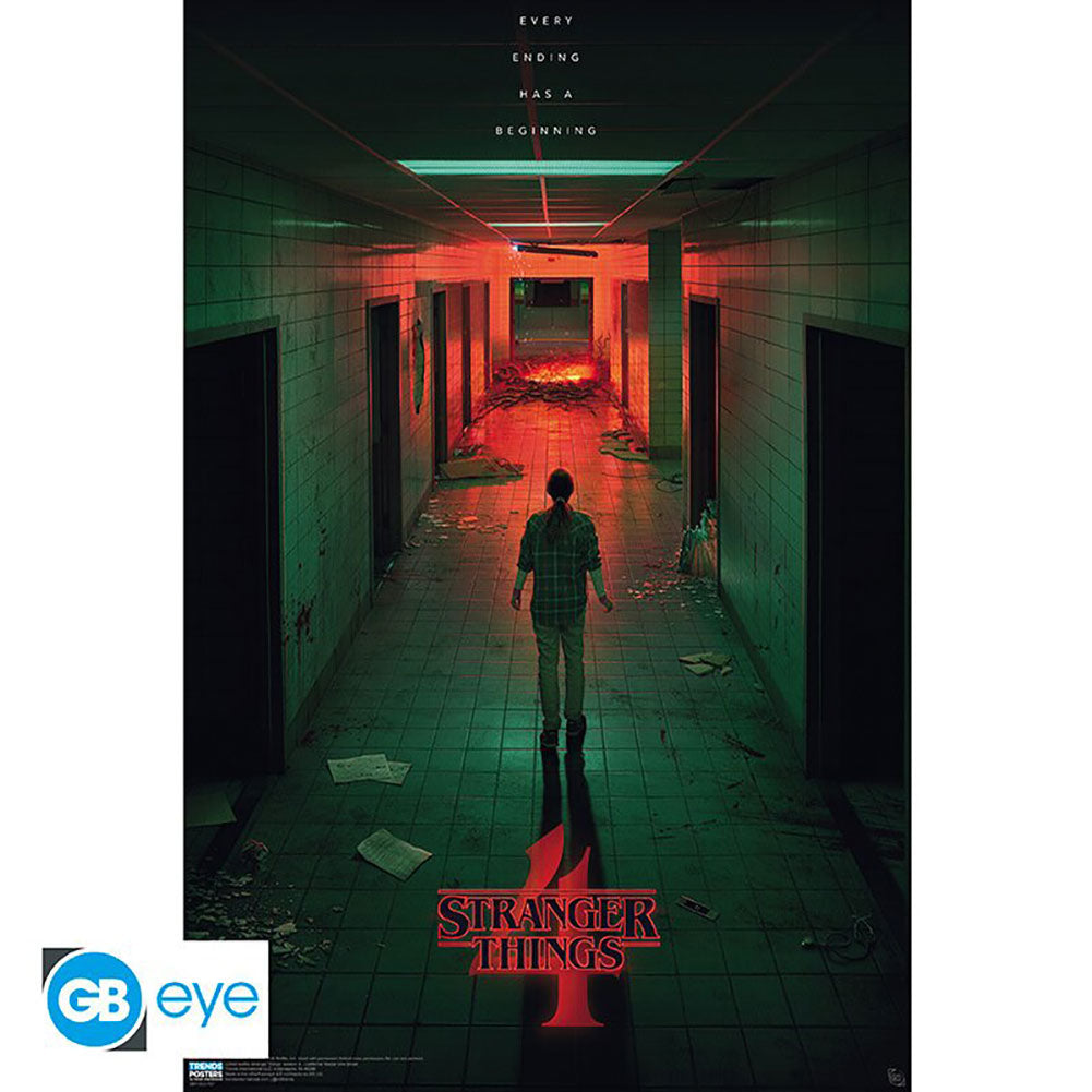 Stranger Things 4 Poster Hawkins Lab 61 LKT Sport Entertainment>TV Series>Stranger Things Posters