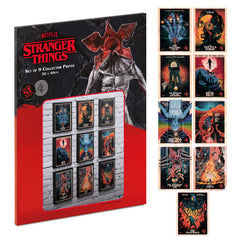 Stranger Things 4 Set of 9 Collector Prints LKT Sport Entertainment>TV Series>Stranger Things Prints