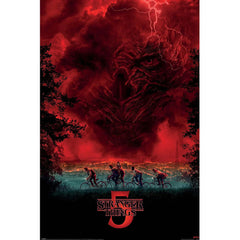 Stranger Things 5 Vecna Sky Poster 43 LKT Sport Entertainment>TV Series>Stranger Things Posters
