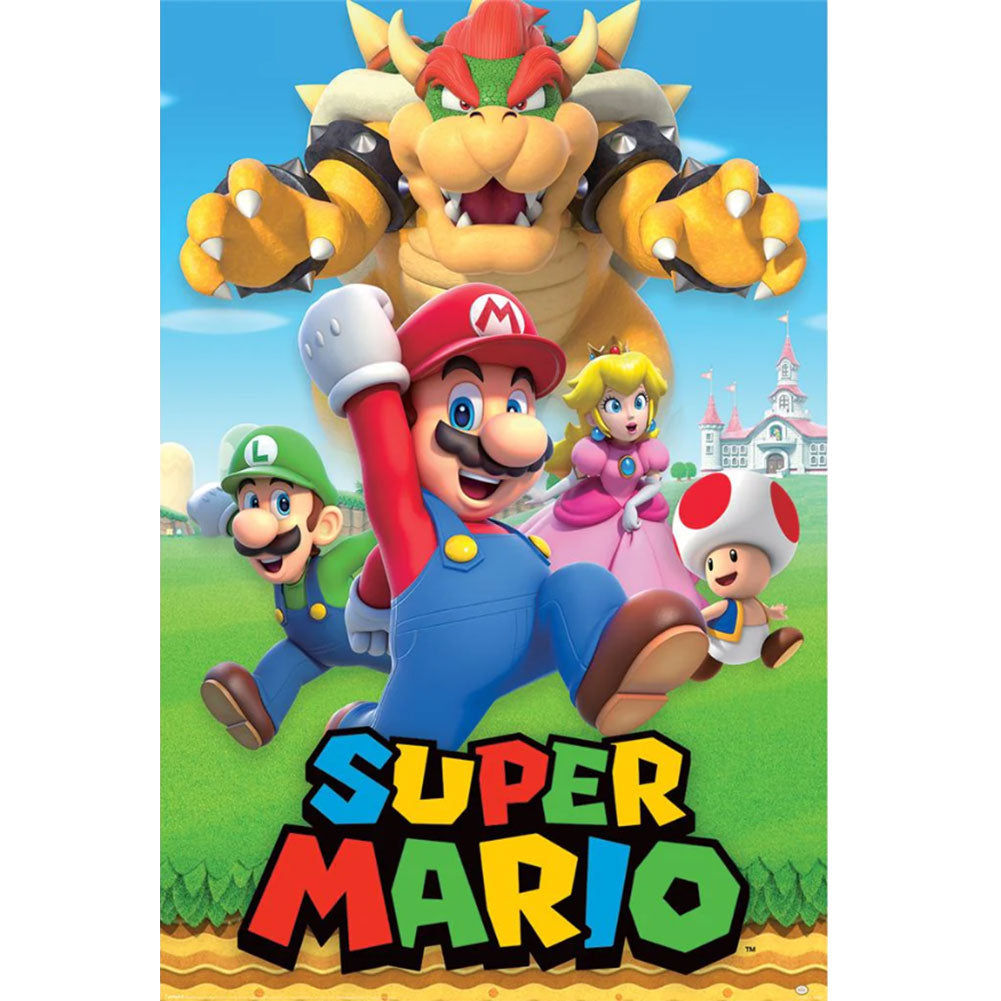 Super Mario Poster Montage 34 LKT Sport Entertainment>Gaming>Super Mario Posters