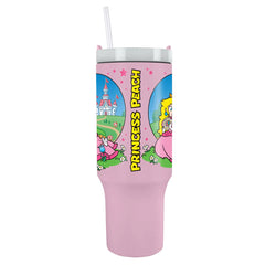 Super Mario Princess Peach 40oz Tumbler LKT Sport Entertainment>Gaming>Super Mario Travel Mugs