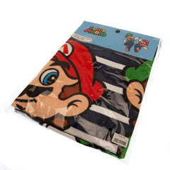 Super Mario Towel LKT Sport Large soft to touch velour beach towelBlue stripe towel featuring Mario and LuigiVibrant 100% cotton towelOfficial licensed productApprox 140cm x 70cm Beach Towels