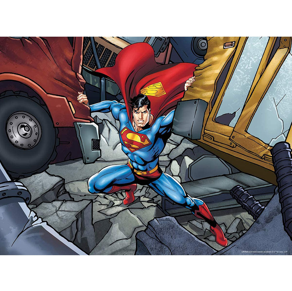 Superman 3D Image Puzzle 500pc LKT Sport Entertainment>Movies>Superman Jigsaw Puzzles