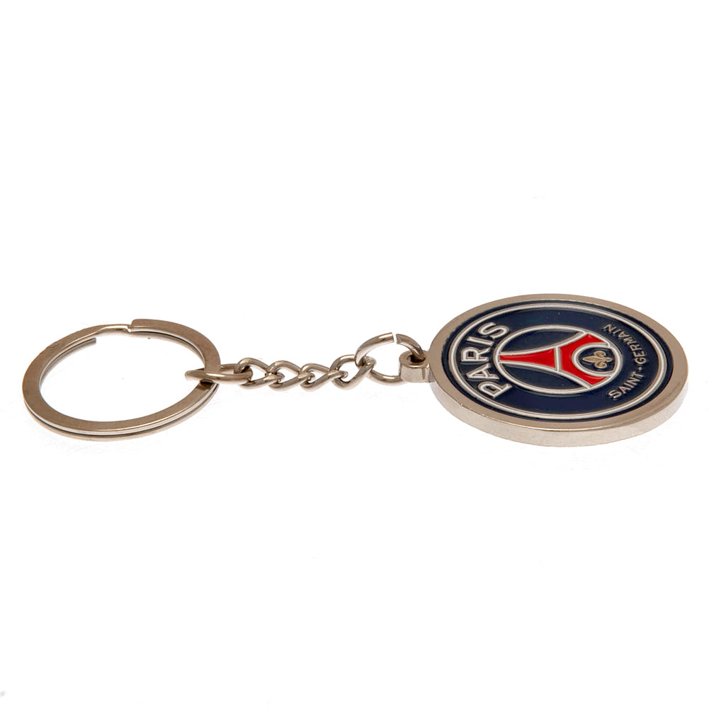 Paris Saint Germain FC Crest Keyring Zweitbild