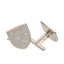 West Ham United sterling silver crest cufflinks