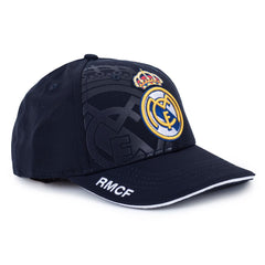 https://imageoffloads.taylorsmerchandise.com/wp-content/uploads/TM-06256-Real-Madrid-FC-Navy-Debossed-Cap.jpg