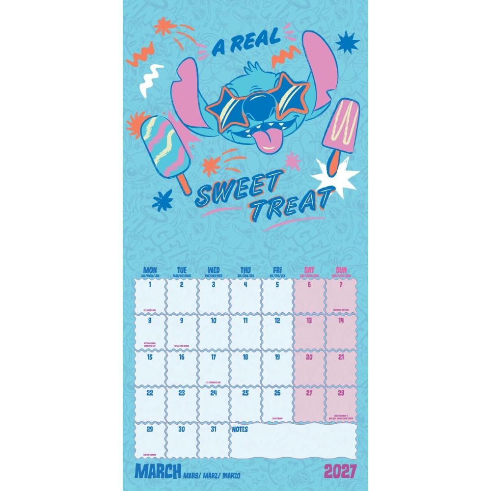 Lilo & Stitch Square Calendar 2027 Zweitbild