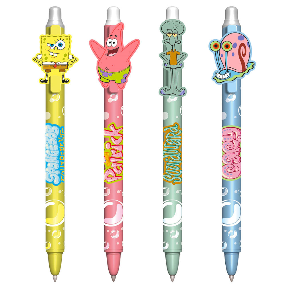 https://imageoffloads.taylorsmerchandise.com/wp-content/uploads/TM-08331-SpongeBob-SquarePants-4pk-Erasable-Gel-Pen-Set.jpg Main image