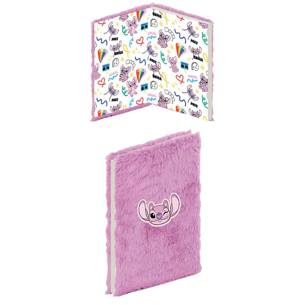 Lilo & Stitch Angel Plush Notebook Imagen secundaria del producto