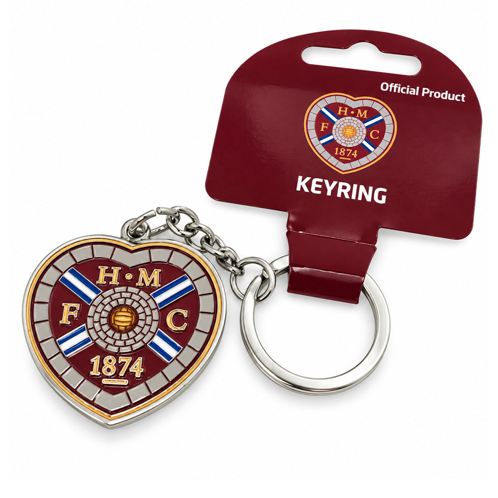 Hearts FC Crest Keyring Secondary image