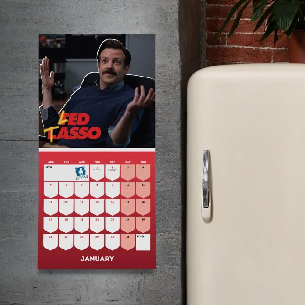 Ted Lasso Square Calendar 2026 LKT Sport Entertainment>TV Series>Ted Lasso Wall Calendars