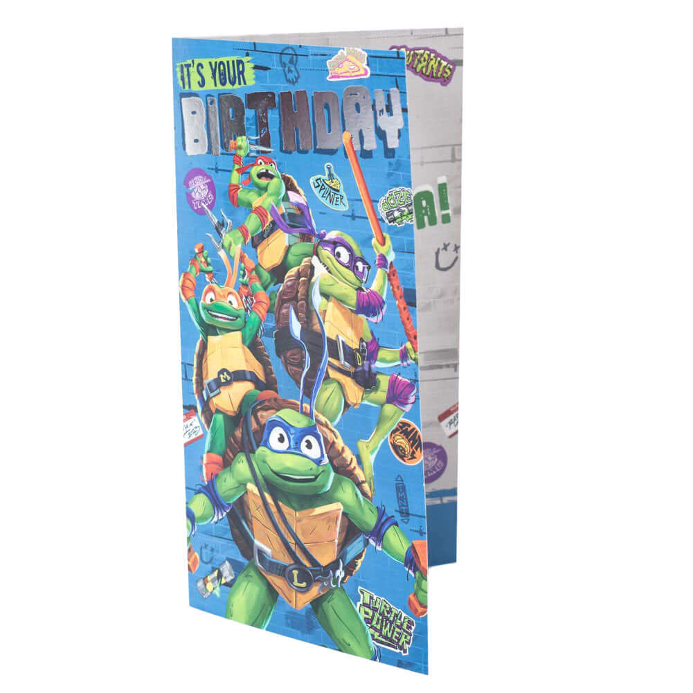 Teenage Mutant Ninja Turtles Birthday Card LKT Sport Entertainment>TV Series>Teenage Mutant Ninja Turtles Greeting Cards