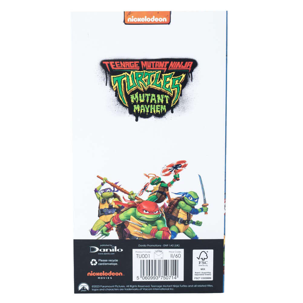 Teenage Mutant Ninja Turtles Birthday Card LKT Sport Entertainment>TV Series>Teenage Mutant Ninja Turtles Greeting Cards