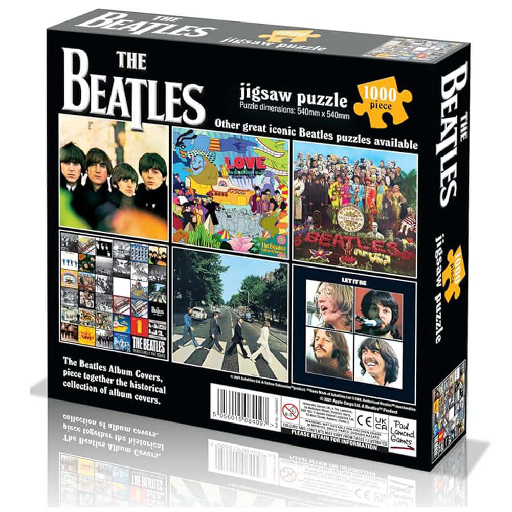 The Beatles Album Collage 1000pc Puzzle Secondary image