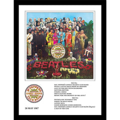The Beatles Sgt Pepper Framed Collector Print LKT Sport Ready to hang framed collector printQuality, high resolution artworkComes in a stylish black frame with shatterproof styreneOfficial licensed productApprox 30cm x 40cm (16in x 12in) Prints