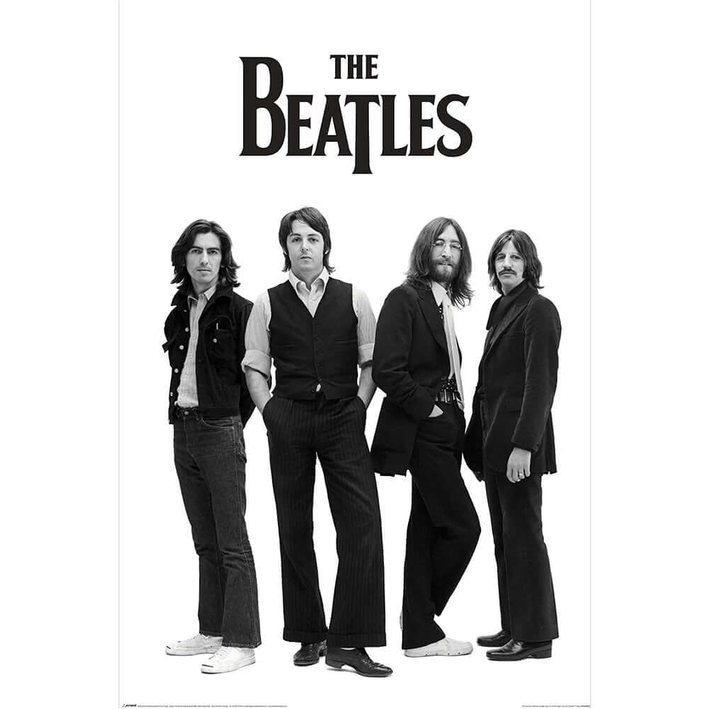 The Beatles Title Poster 216 LKT Sport Rolled maxi posterFeaturing an image of the Fab FourHigh resolution artworkPrinted on 150gsm gloss paperOfficial licensed productApprox 61cm x 91cm Posters