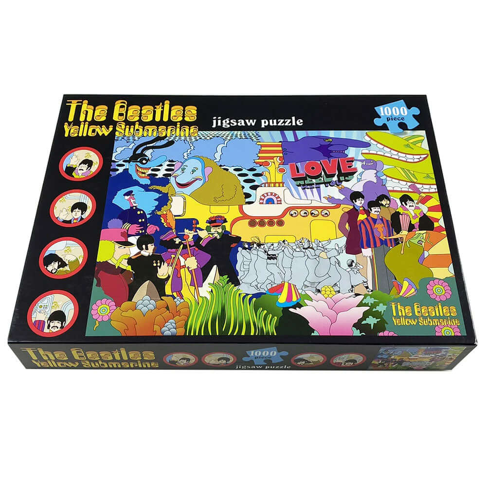 The Beatles Yellow Submarine 1000pc Puzzle LKT Sport Classic 1000pc jigsaw puzzleMakes up a collage picture of scenes from one of the most iconic Beatles albumsSuitable for ages 12+Official licensed productApprox 68cm x 48cm Jigsaw Puzzles