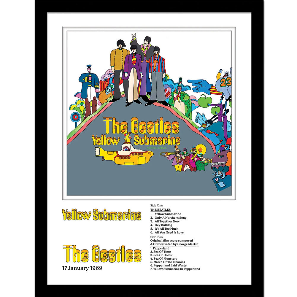 The Beatles Yellow Submarine Framed Collector Print LKT Sport Entertainment>Music>The Beatles Prints