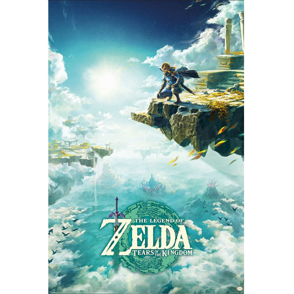 The Legend Of Zelda Poster Hyrule Skies 106 LKT Sport Entertainment>Gaming>The Legend Of Zelda Posters