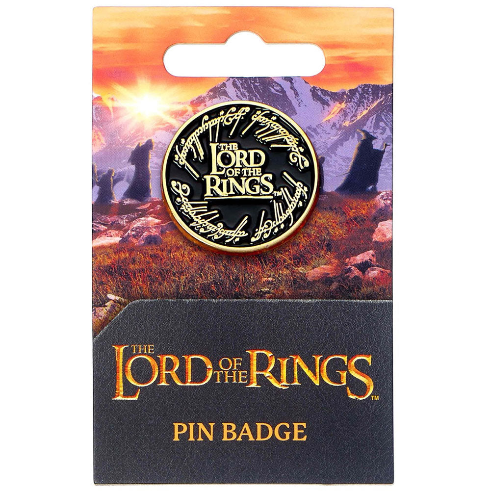 The Lord Of The Rings Logo Pin Badge LKT Sport Entertainment>Movies>The Lord Of The Rings Brooches & Lapel Pins