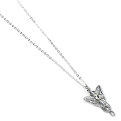 The Lord Of The Rings Silver Plated Evenstar Necklace LKT Sport Entertainment>Movies>The Lord Of The Rings