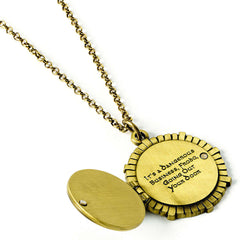 The Lord Of The Rings Silver Plated Hobbit Door Necklace LKT Sport Entertainment>Movies>The Lord Of The Rings Necklaces