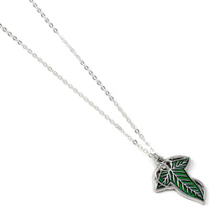 The Lord Of The Rings Silver Plated Leaf Of Lorien Necklace LKT Sport Entertainment>Movies>The Lord Of The Rings