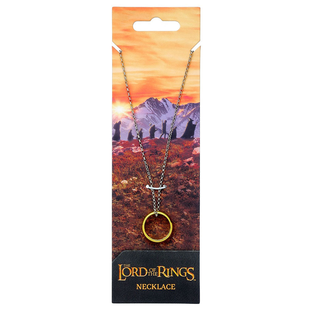 The Lord Of The Rings Silver Plated One Ring Necklace LKT Sport Entertainment>Movies>The Lord Of The Rings Necklaces