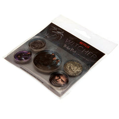 The Witcher Button Badge Set LKT Sport Entertainment>TV Series>The Witcher Pinback Buttons
