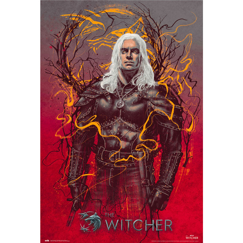 The Witcher Poster Geralt 65 LKT Sport Entertainment>TV Series>The Witcher Posters