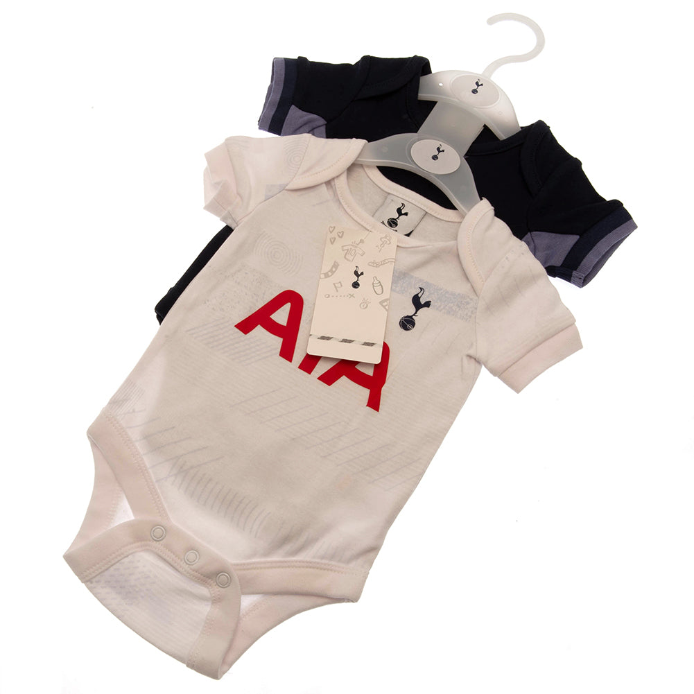 Tottenham Hotspur FC 2 Pack Bodysuit 12/18 mths GD LKT Sport Football>Premier League>Tottenham Hotspur FC Bodysuits