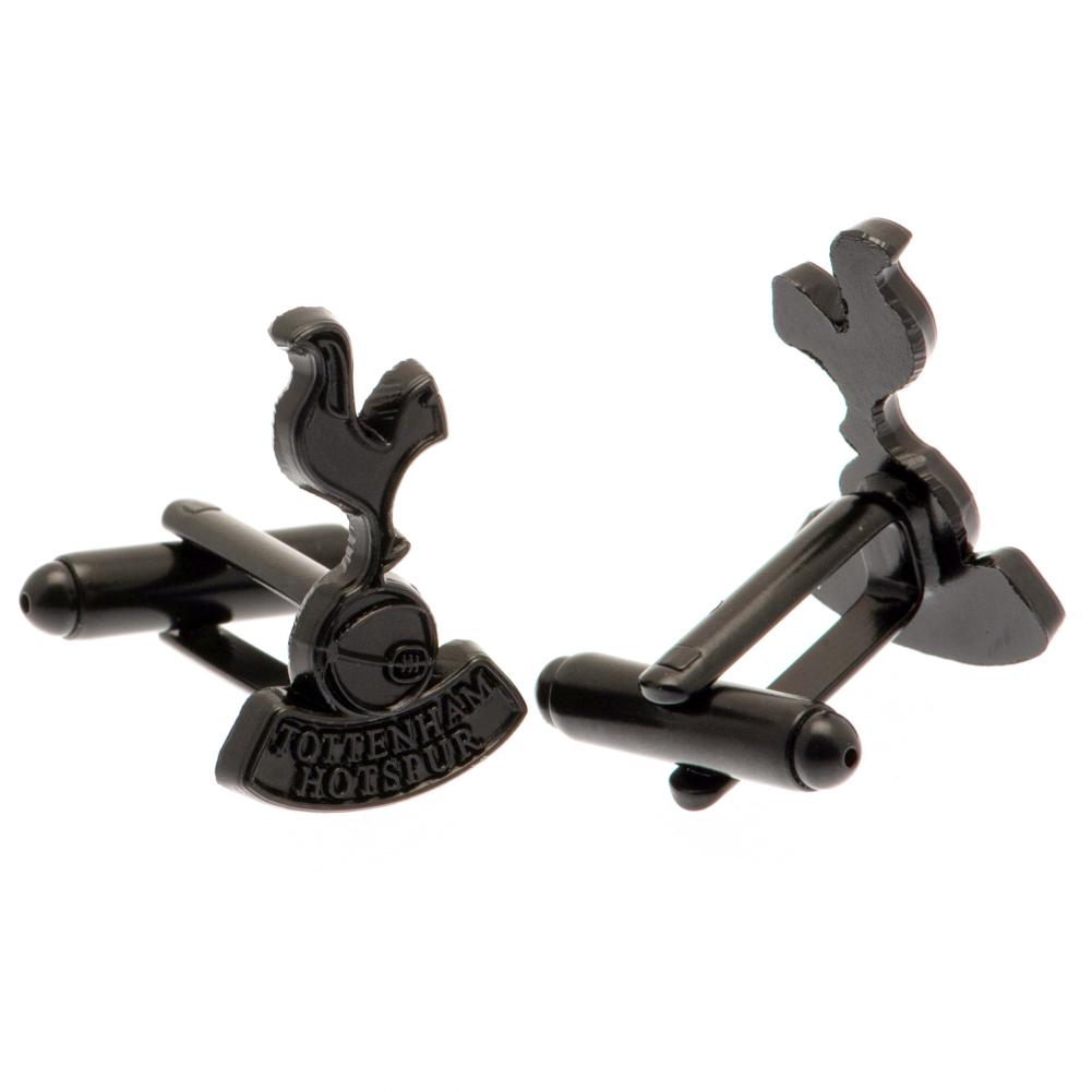 Tottenham Hotspur FC Black IP Cufflinks LKT Sport Football>Premier League>Tottenham Hotspur FC Cufflinks