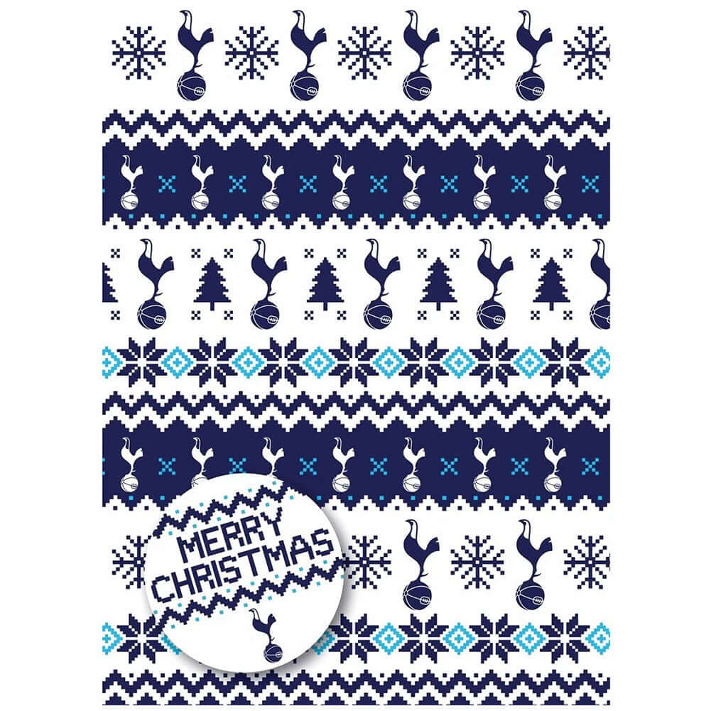 Tottenham Hotspur FC Christmas Gift Wrap LKT Sport Football>Premier League>Tottenham Hotspur FC Wrapping Paper