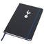 Tottenham Hotspur FC Classic Notebook LKT Sport Premium black faux leather hardback notebook with a silver embossed Tottenham CrestRuled pages featuring a Tottenham crest and a handy bookmarkComplete with an elastic closureOfficial licensed productApprox