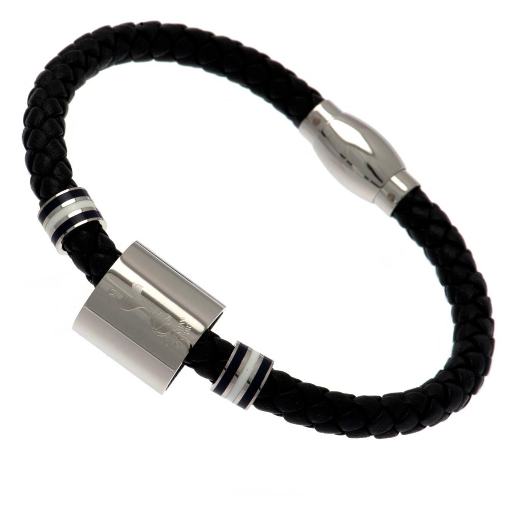 Tottenham Hotspur FC Colour Ring Leather Bracelet LKT Sport Football>Premier League>Tottenham Hotspur FC Bracelets