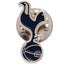 Tottenham Hotspur FC Crest Badge LKT Sport Metal crest shaped pin badge Die stamped design with full colour enamel infill With butterfly clasp fixing Metal alloy with silver style finish Official licensed product Approx 20mm x 5mm On a backing card Pins