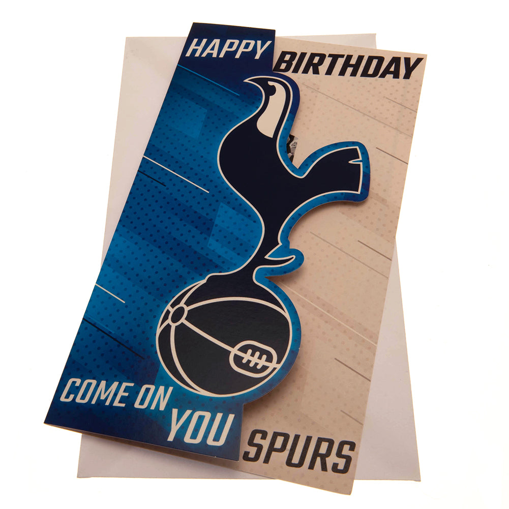 Tottenham Hotspur FC Crest Birthday Card LKT Sport Football>Premier League>Tottenham Hotspur FC Greeting Cards