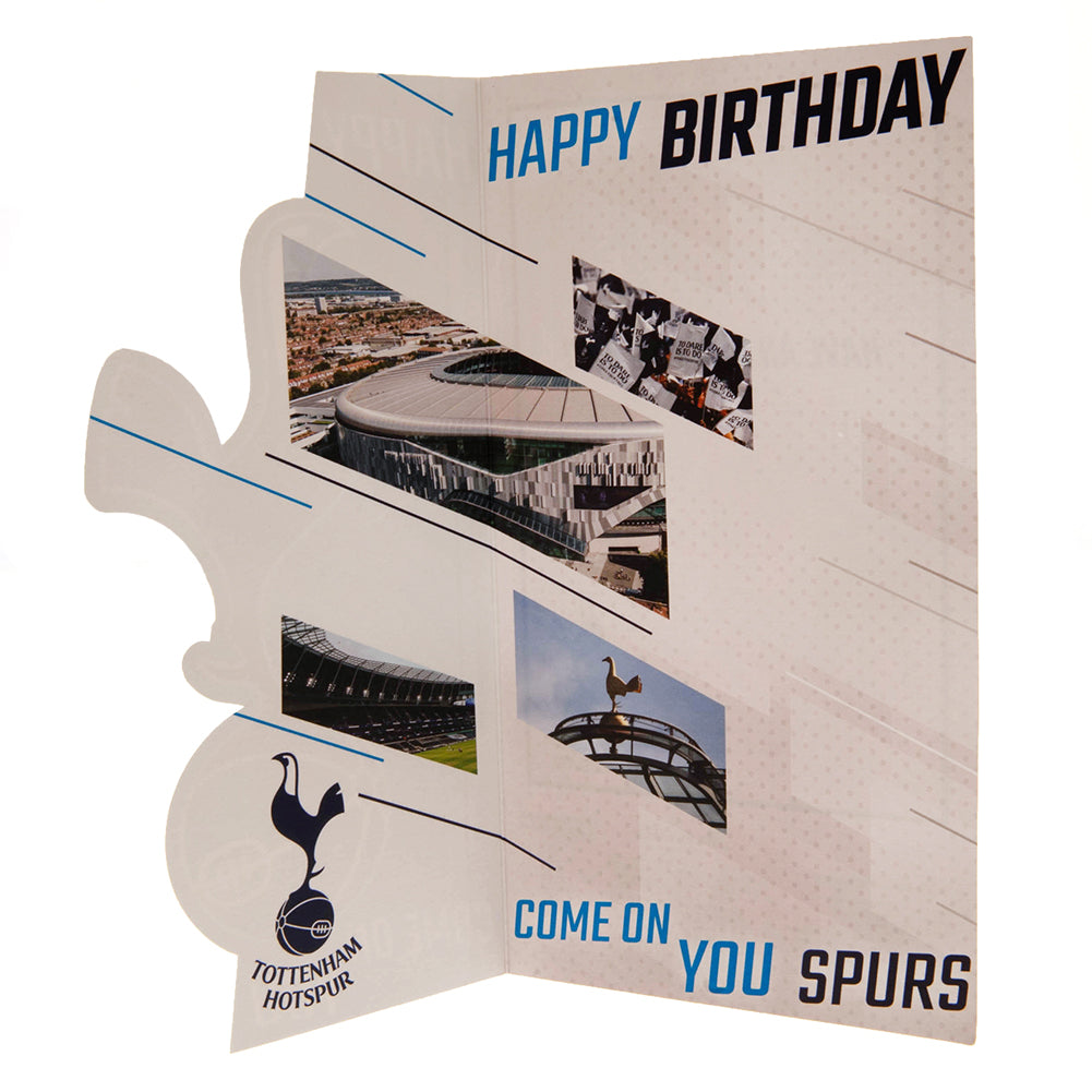 Tottenham Hotspur FC Crest Birthday Card LKT Sport Football>Premier League>Tottenham Hotspur FC Greeting Cards