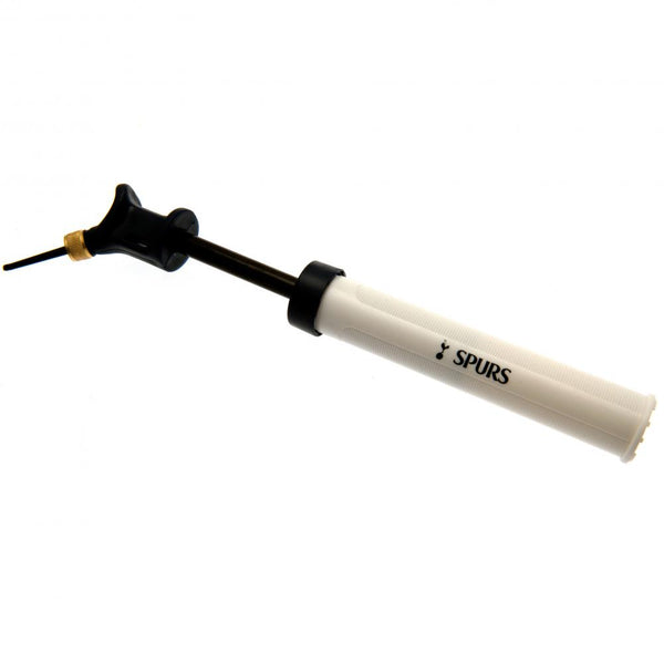 Tottenham Hotspur FC Dual Action Football Pump LKT Sport Mini, dual action hand pump Comes complete with needle Official licensed product Approx 19cm On a header card Ball Pumps