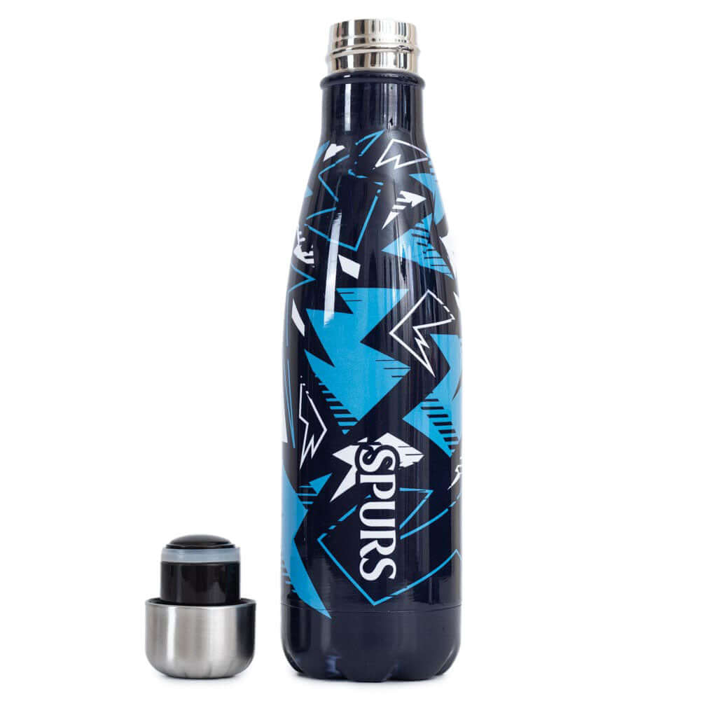 Tottenham Hotspur FC Fragment Thermal Flask LKT Sport Stainless steel thermal vacuum flaskNavy bottle with a sky blue and white fragment pattern and Tottenham crestMaintains the temperature of your drink for up to 24hrsWith a screw top lidOfficial license Hauptbild