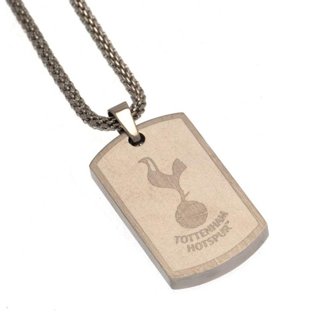 Tottenham Hotspur FC Icon Dog Tag & Chain LKT Sport Football>Premier League>Tottenham Hotspur FC Necklaces