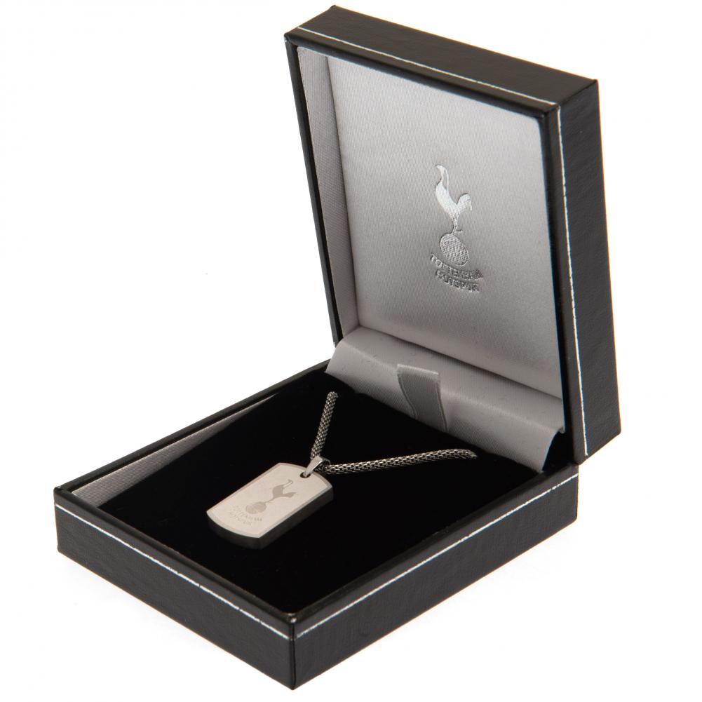 Tottenham Hotspur FC Icon Dog Tag & Chain LKT Sport Football>Premier League>Tottenham Hotspur FC Necklaces