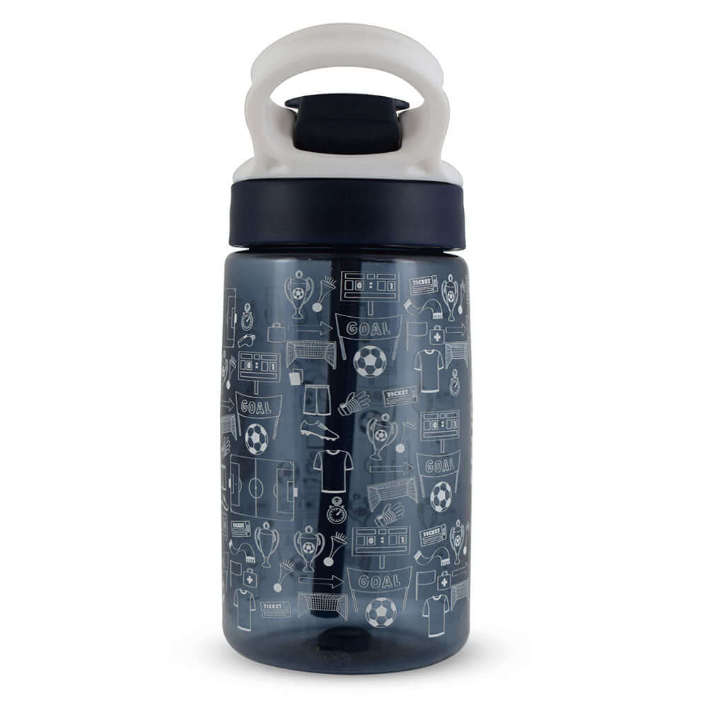 Tottenham Hotspur FC Junior Water Bottle LKT Sport Vibrant navy kids water bottleWith a white Tottenham crest and fun icon designWith a screw top lid and a closable drinking spoutOfficial licensed productApprox ml (oz)Approx cm tall, cm in diameter Water