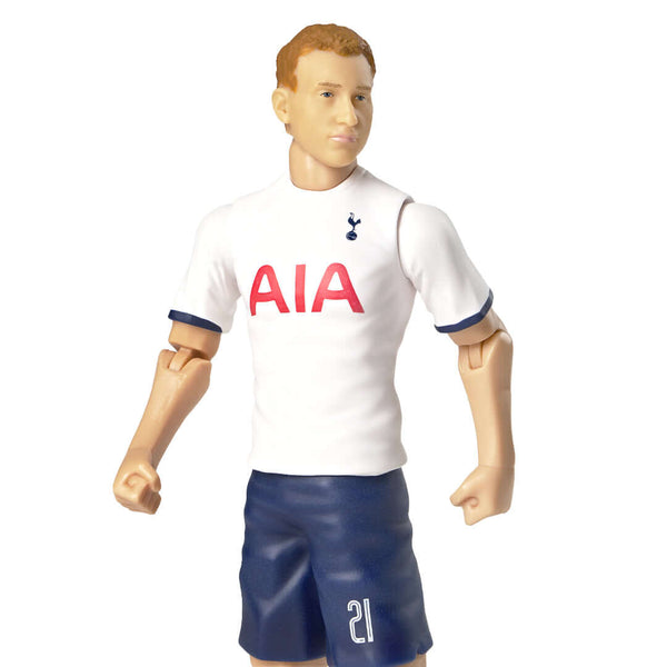 Tottenham Hotspur FC Kulusevski 20cm Action Figure LKT Sport Sockers action figurine depicting Dejan KulusevskiWearing his team kit with Kulusevski and number 21 on the backIntricately detailed and 10 points of articulationComplete with a Madrid footballA