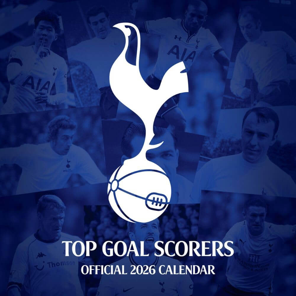 Tottenham Hotspur FC Legends Square Calendar 2026 LKT Sport Football>Premier League>Tottenham Hotspur FC Wall Calendars