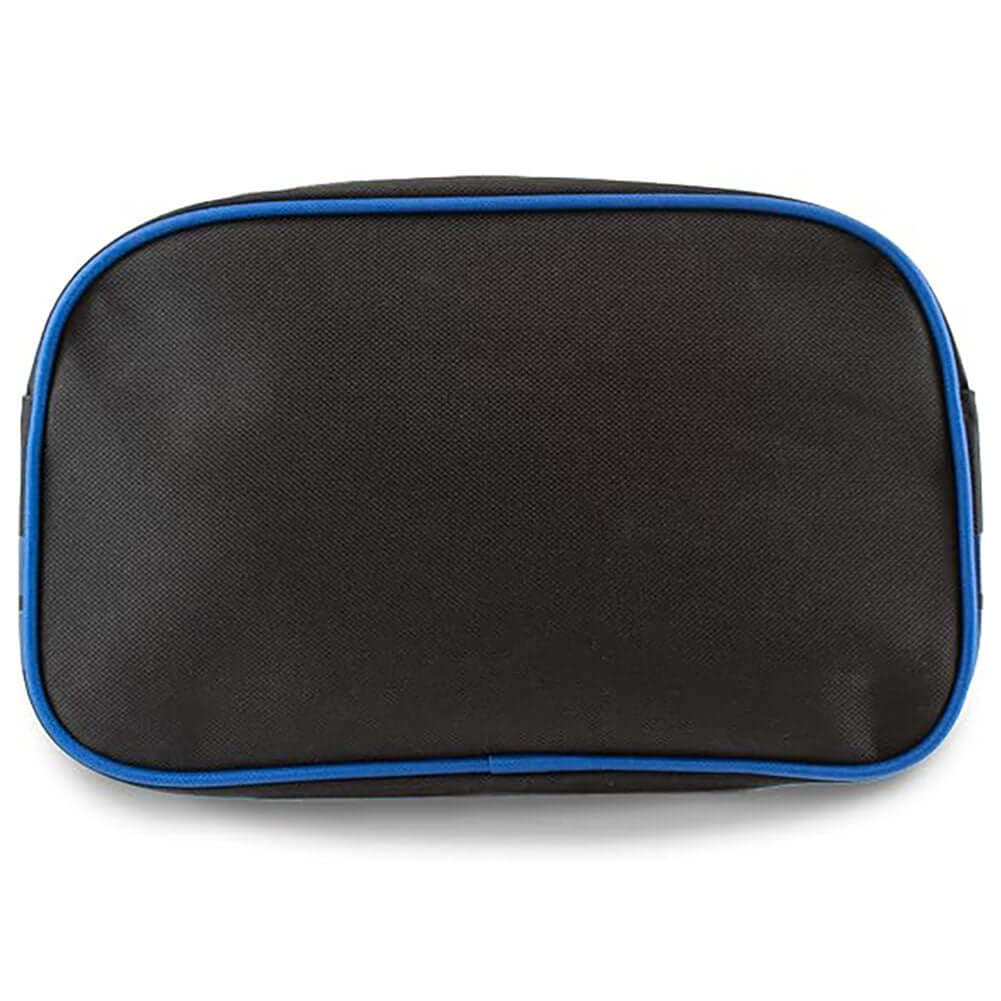 Tottenham Hotspur FC Matchday Toiletry Bag LKT Sport Striped design toiletries wash bag with a club crestLarge zipped openingRubber zip pulls featuring raised Spurs detailWipe clean polyesterOfficial licensed productApprox 26cm x 16cm x 11cm Cosmetic & To